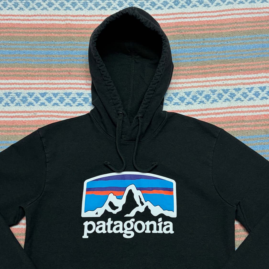 USA 빈티지 파타고니아 정품 빅로고 후드티 상품이미지2