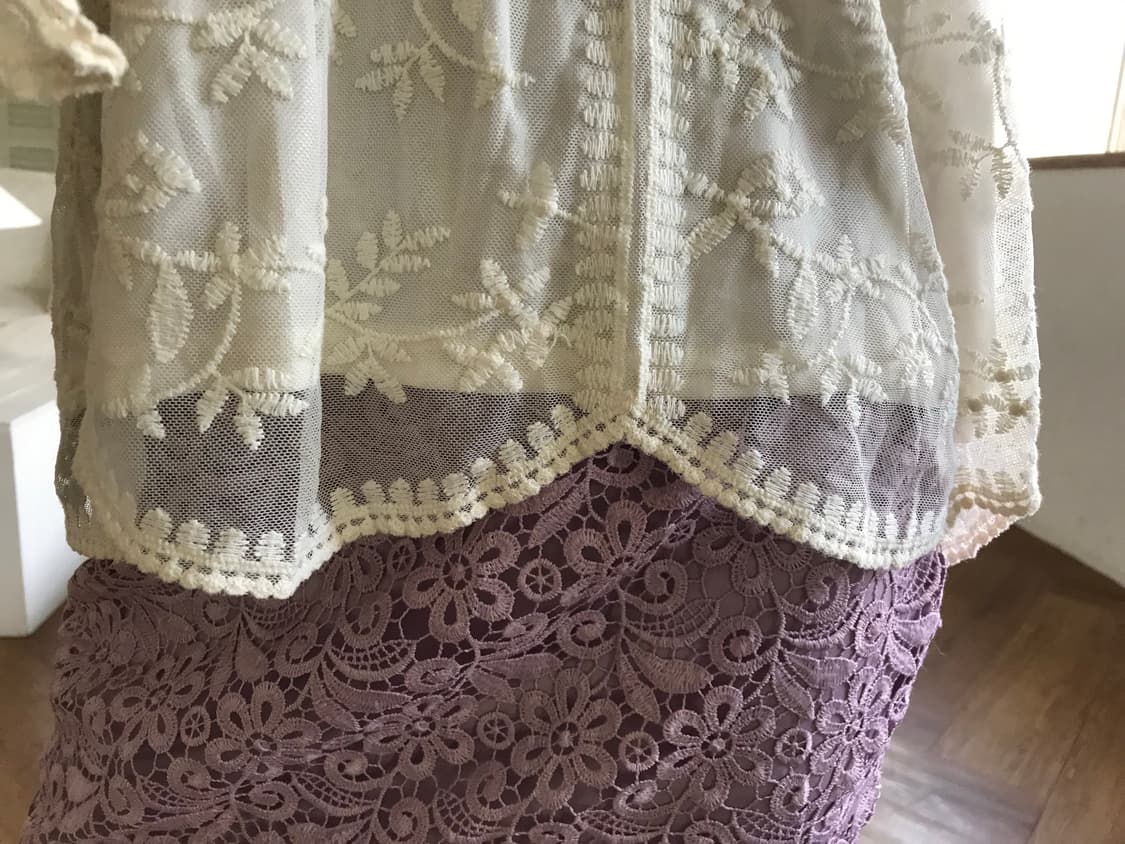 vintage lace blouse 상품이미지8