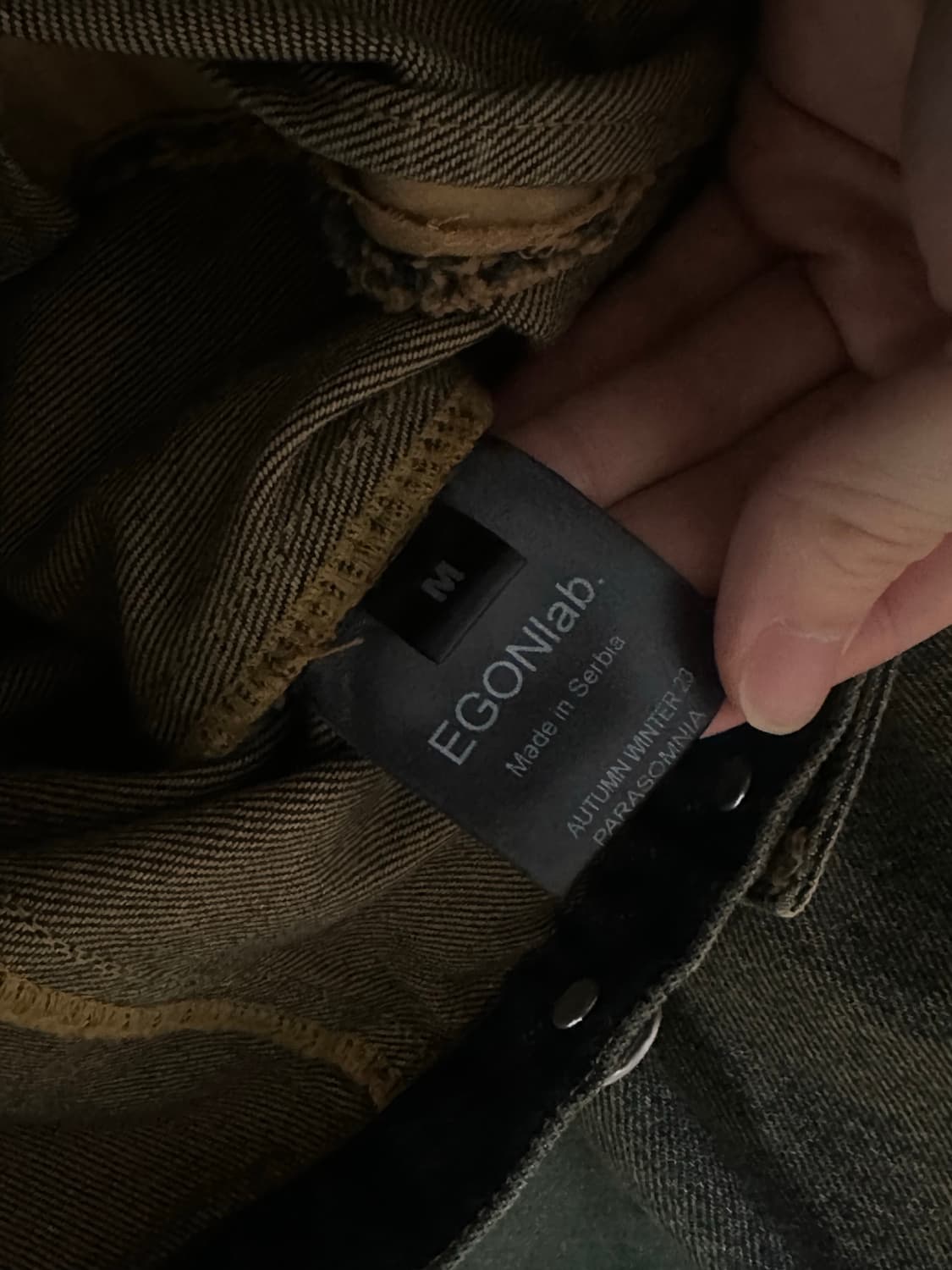 Egnon lab 드스트레이드 데님 자켓m 상품이미지3