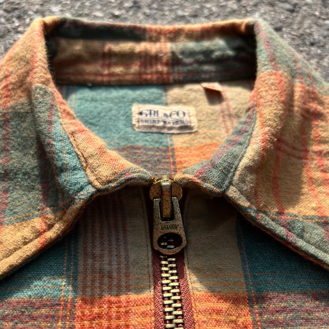 Gooseberry Lay & Co 플란넬 체크 풀오버 셔츠 상품이미지2