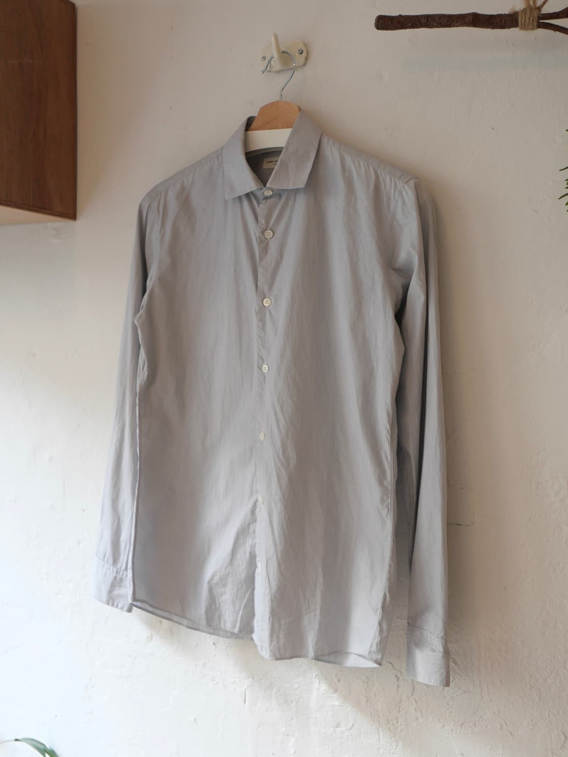 드리스 반 노튼 스트라이프 드레스 셔츠 상품이미지2