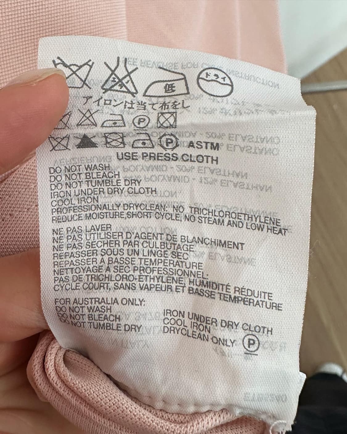 프라다 핑크 레드탭 코튼 하프티 상품이미지10