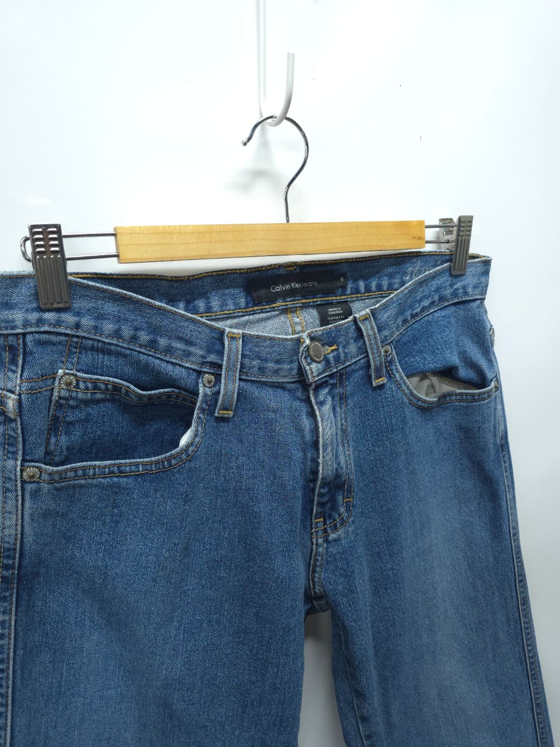 캘빈클라인(CK) 베이직 스트레이트 청바지 (30~31) 상품이미지4