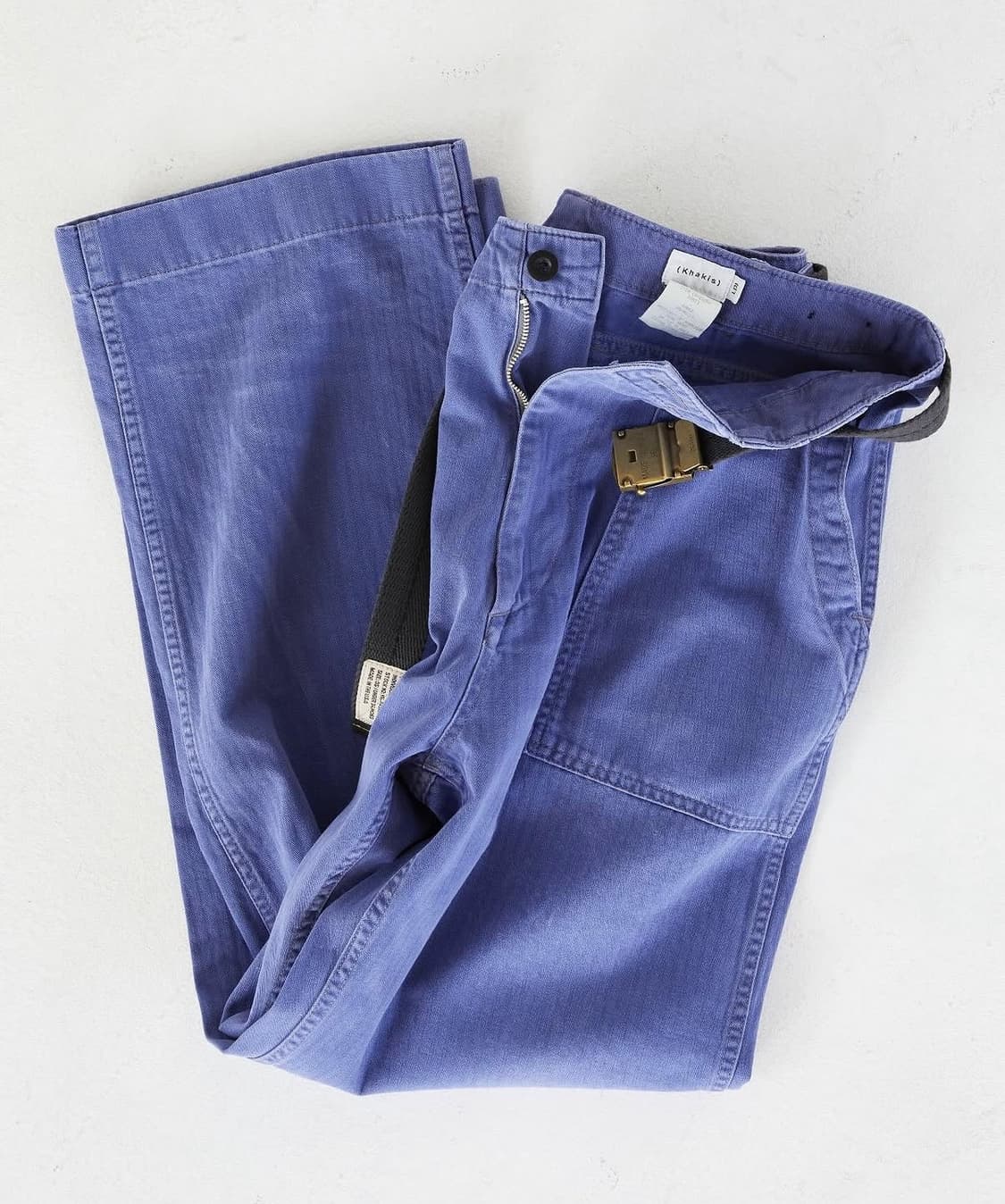 카키스 HBT 베이커팬츠 faded navy L 상품이미지1