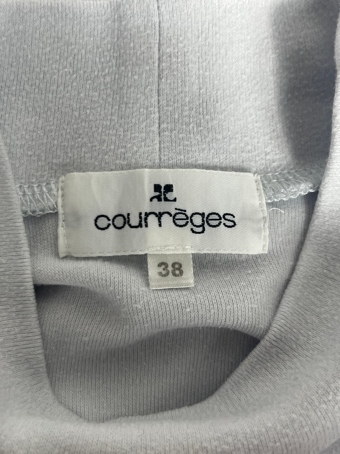 꾸레쥬 courreges  반폴라 티셔츠 상품이미지5