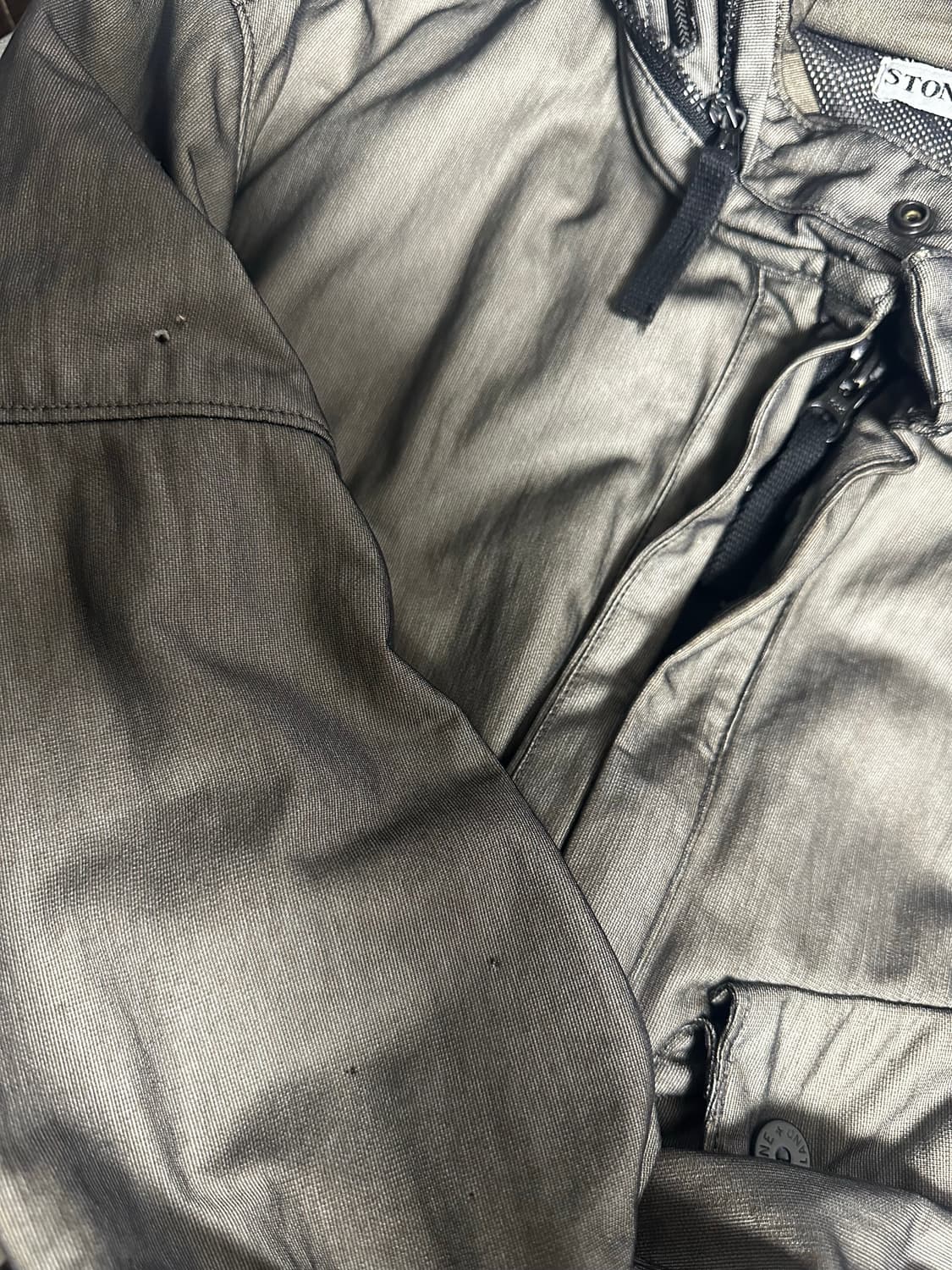 Rare Stone Island Tyvek Hooded Jacket 상품이미지8