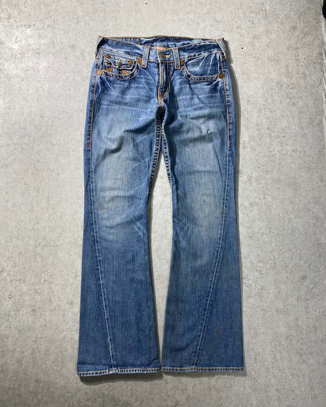 [32] True Religion 트루릴리전 플레어핏 데님팬츠 상품이미지1