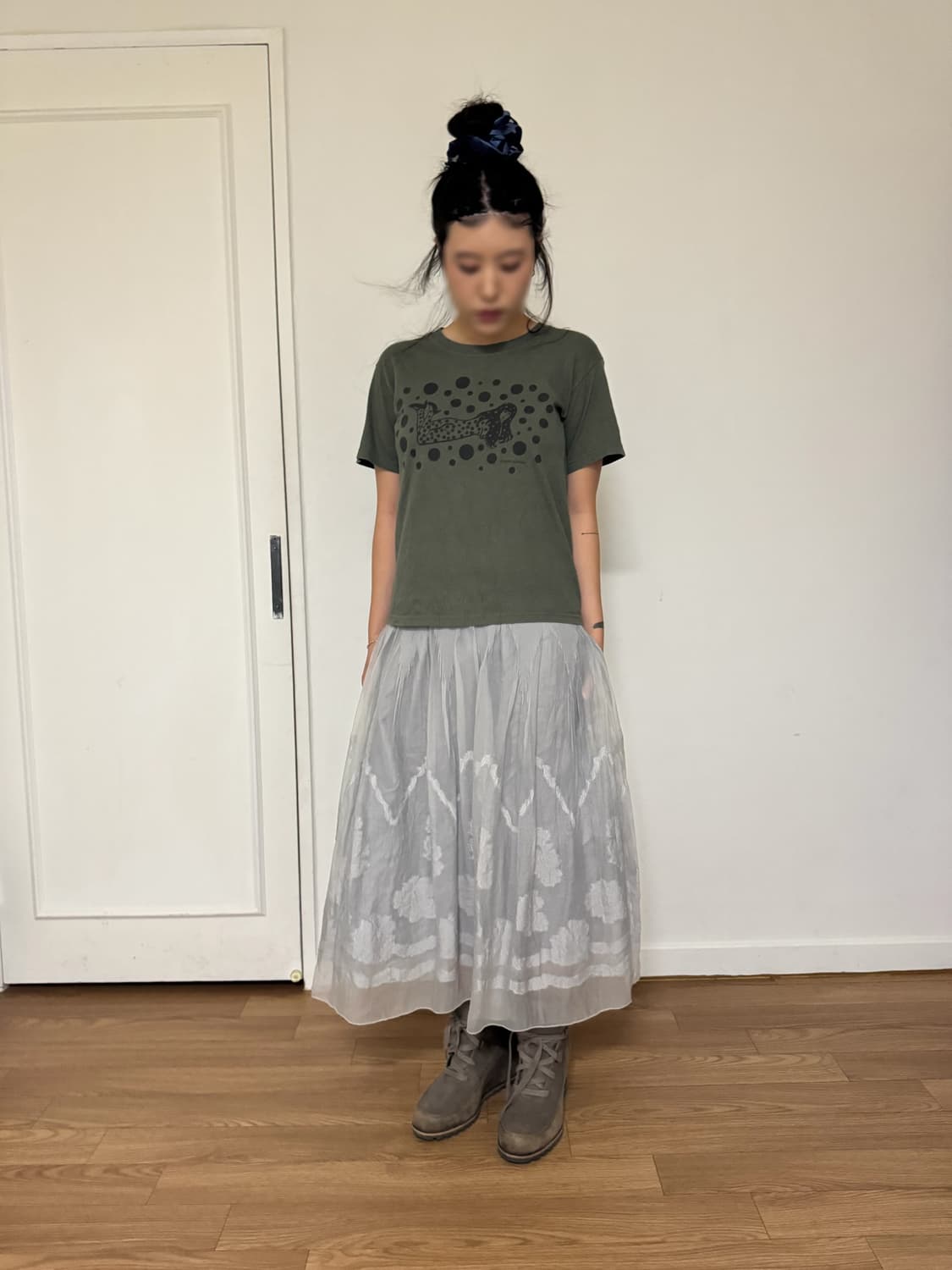 Vintage Lace Skirt 상품이미지2