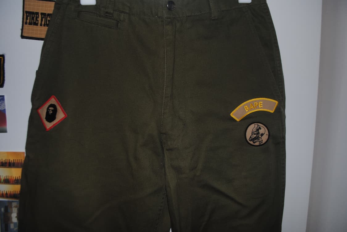 Bape 와펜 military pants 상품이미지2