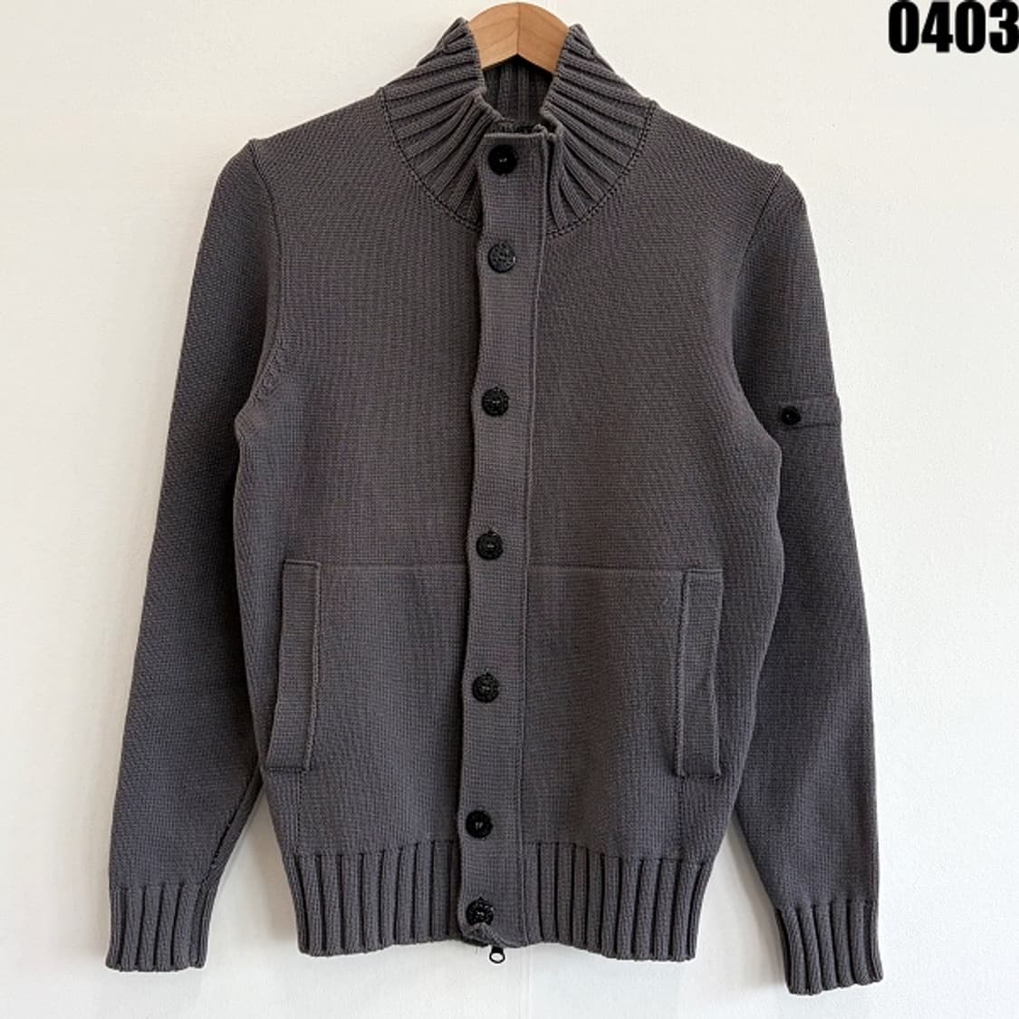 스톤아일랜드 니트 집업 가디건 95 0403 상품이미지1