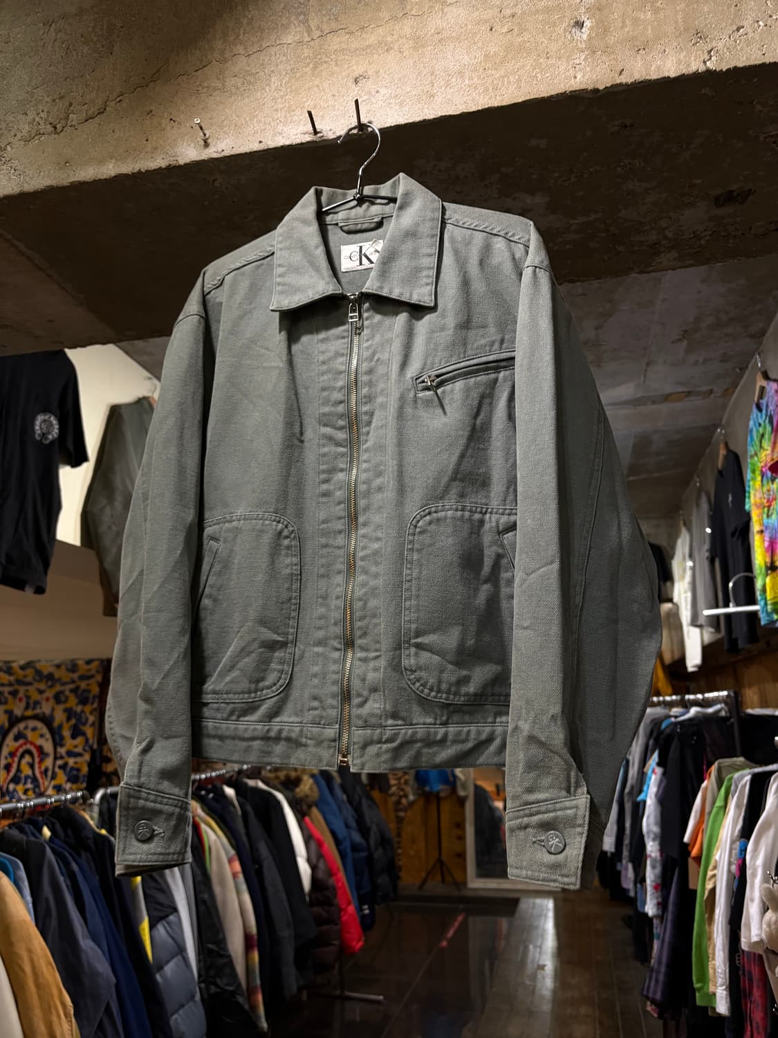 00s 캘빈클라인 빈티지 워크자켓 상품이미지4