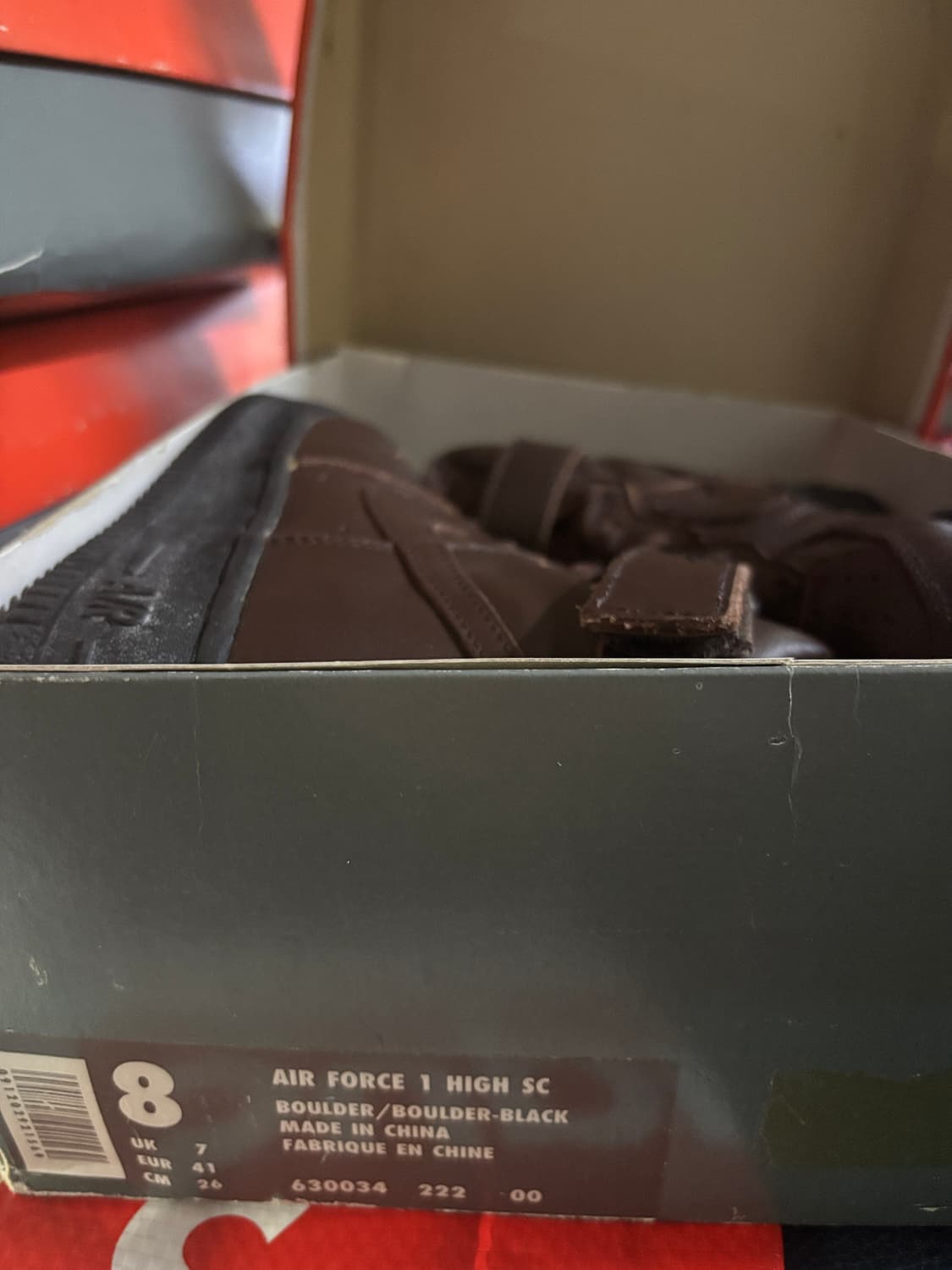 93년 나이키 에어포스 1 하이 260 상품이미지6