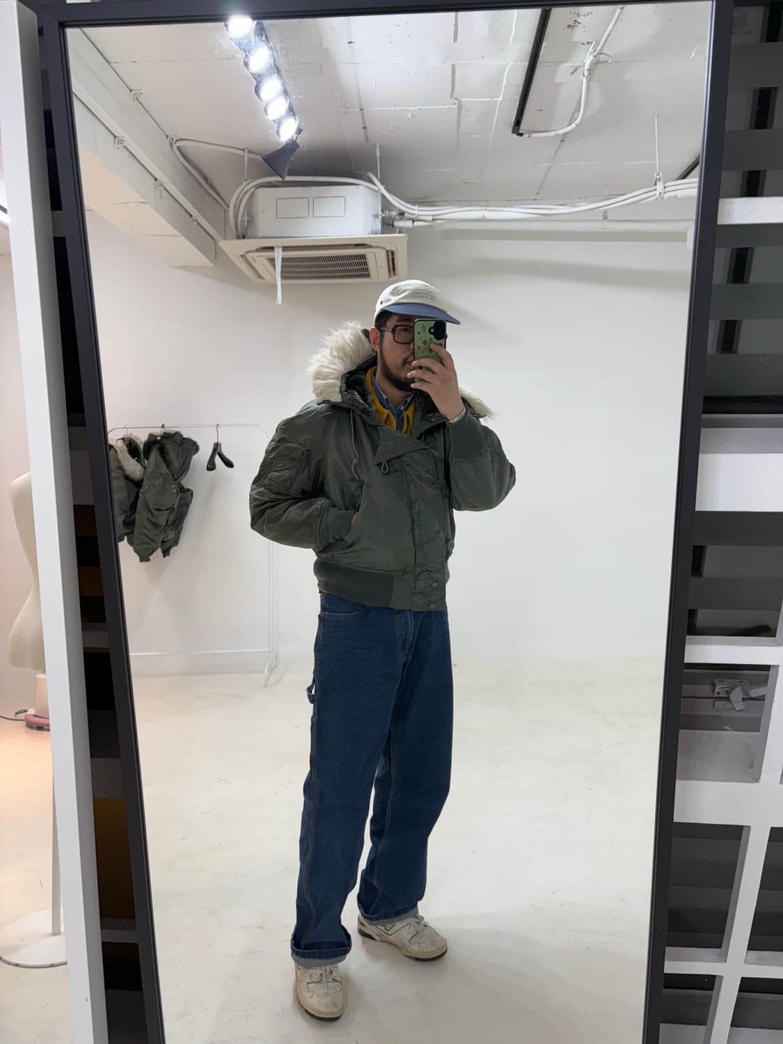 80's USAF N-2B Flight Jacket.  상품이미지10