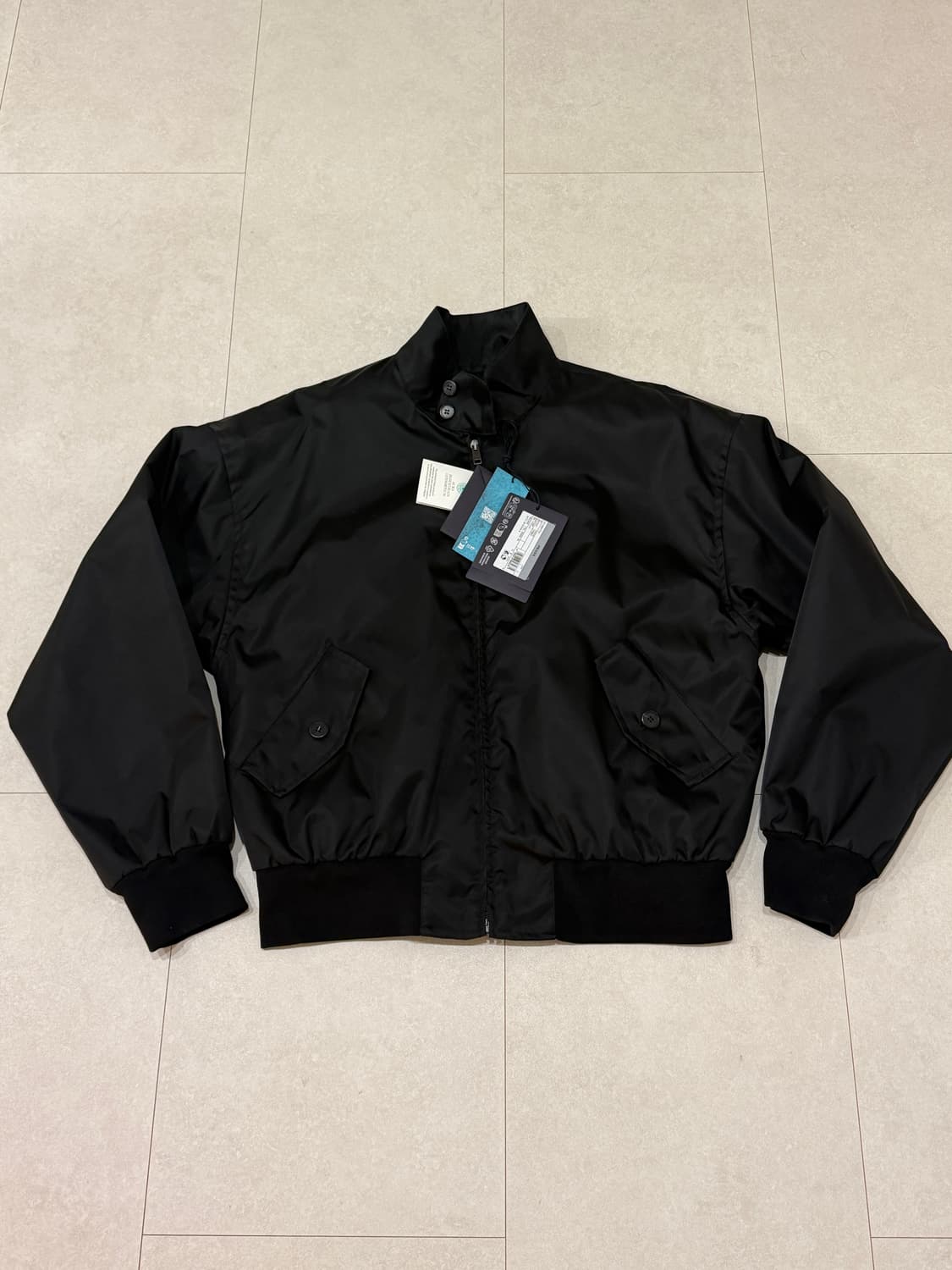 [L] 프라다 리나일론 헤링턴 봄버 상품이미지4