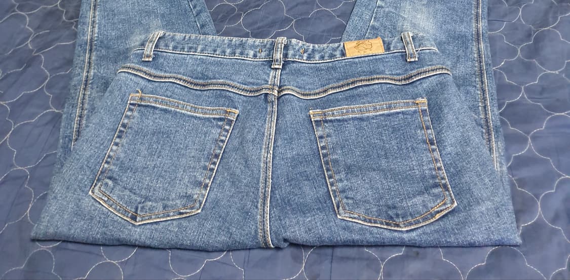 8그램 슬림핏 스판 워싱 데님팬츠 (30) 상품이미지3