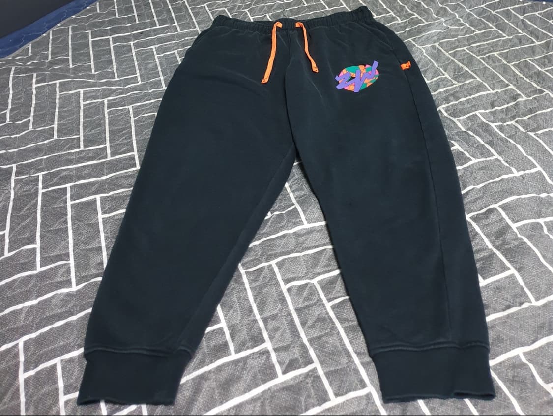 나이키 조던 자이언 그래픽 플리스 기모 조거팬츠 블랙 (XL) 상품이미지1