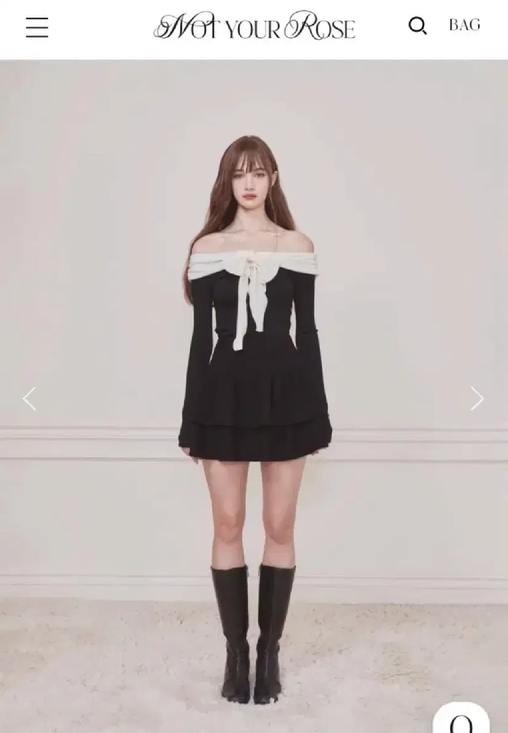 낫유어로즈 블레어탑 릴리스커트 세트 상품이미지1