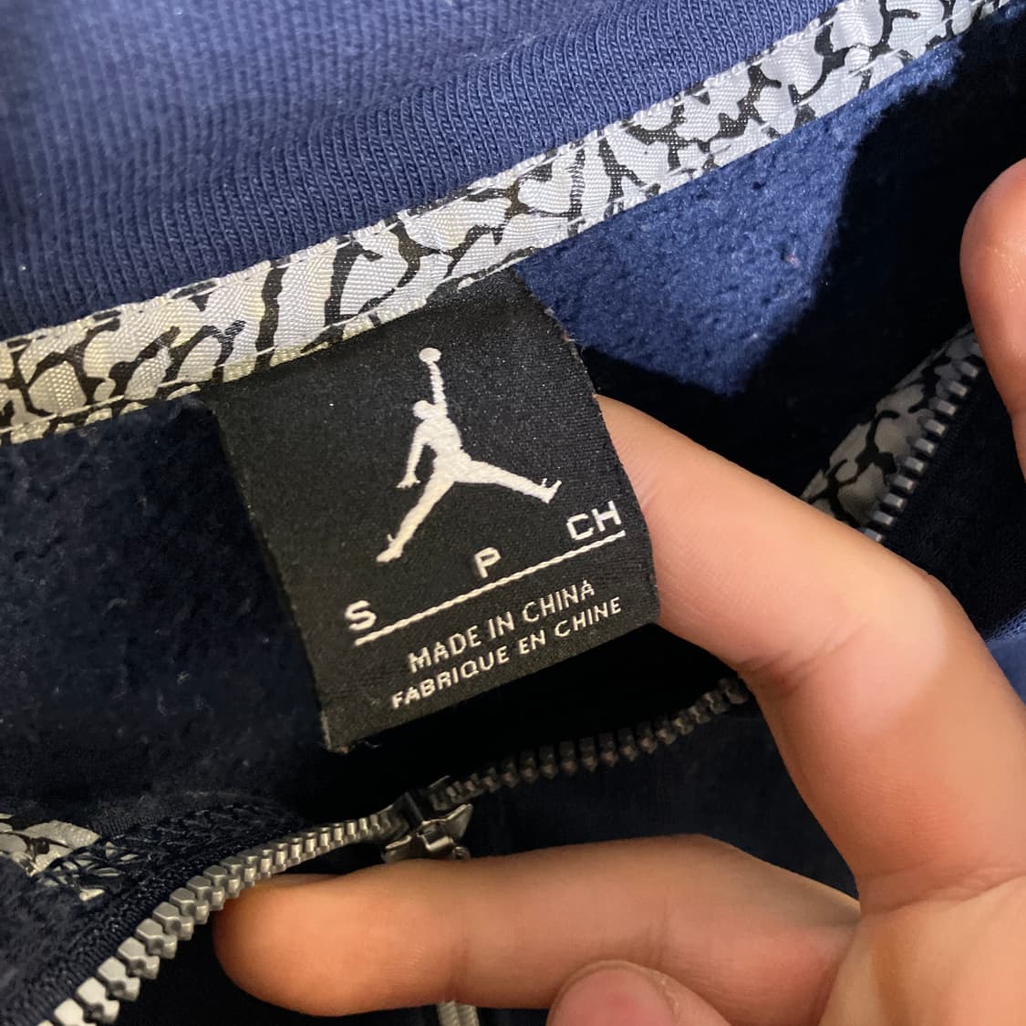 S-M)나이키 조던 기모 후드집업 스웻 상품이미지3