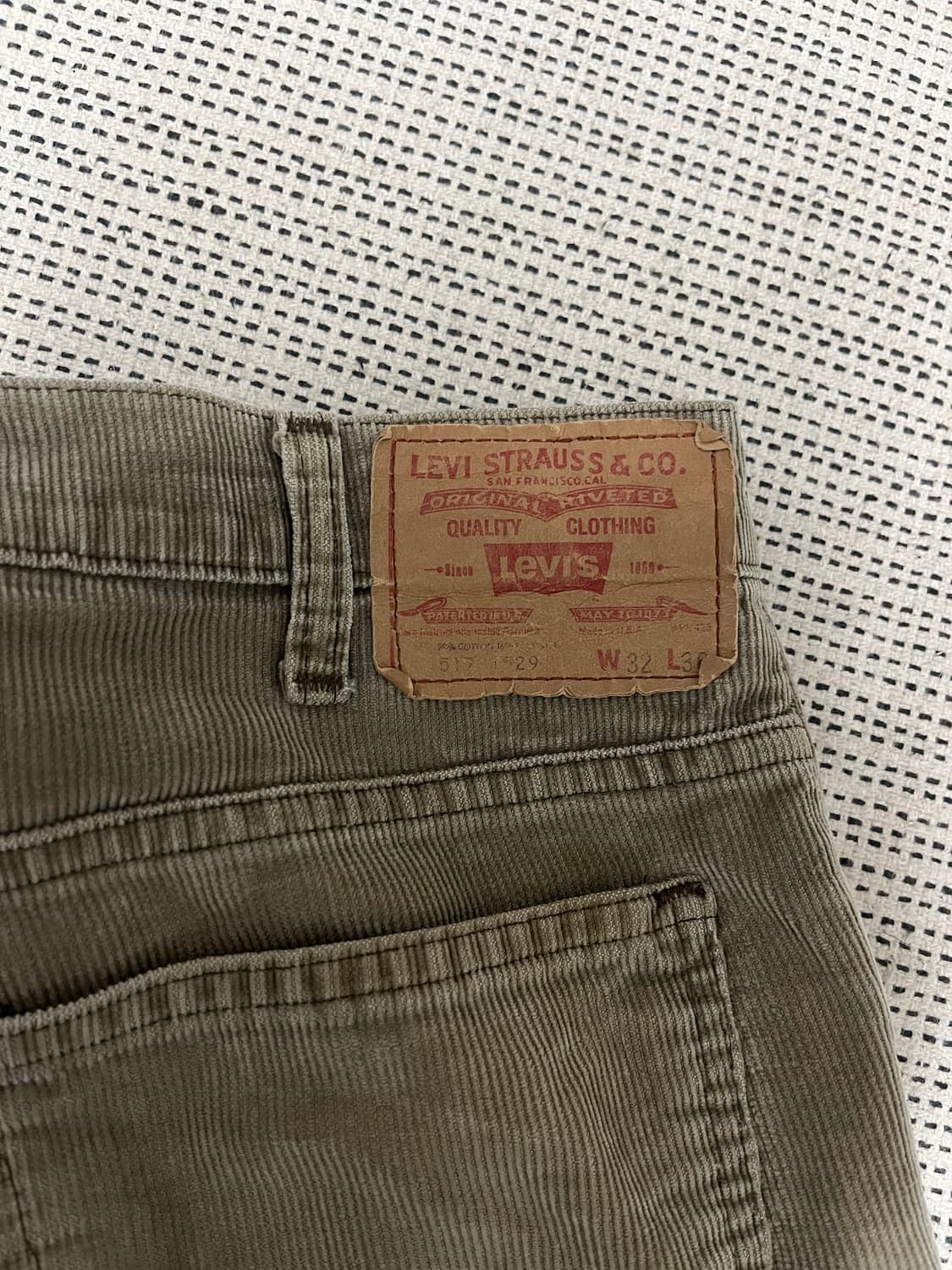 70s 빈티지 리바이스 517 코듀로이 상품이미지8