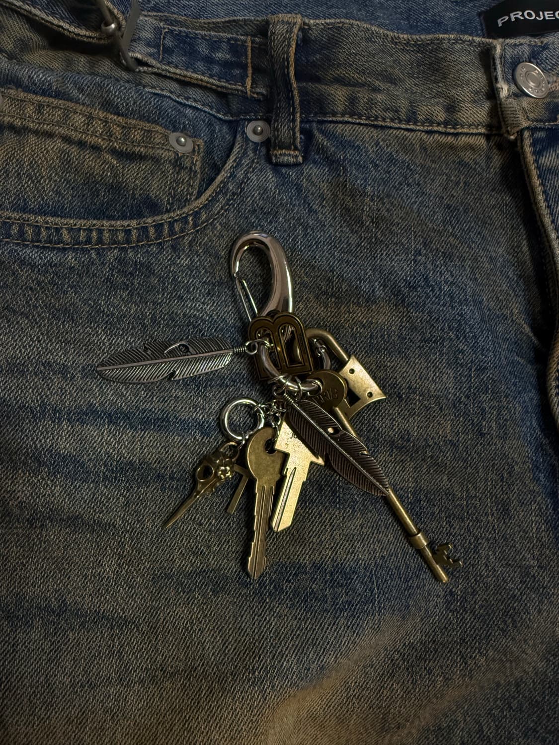 패션 키링 (🪶🔑⛓️🔐) 상품이미지4