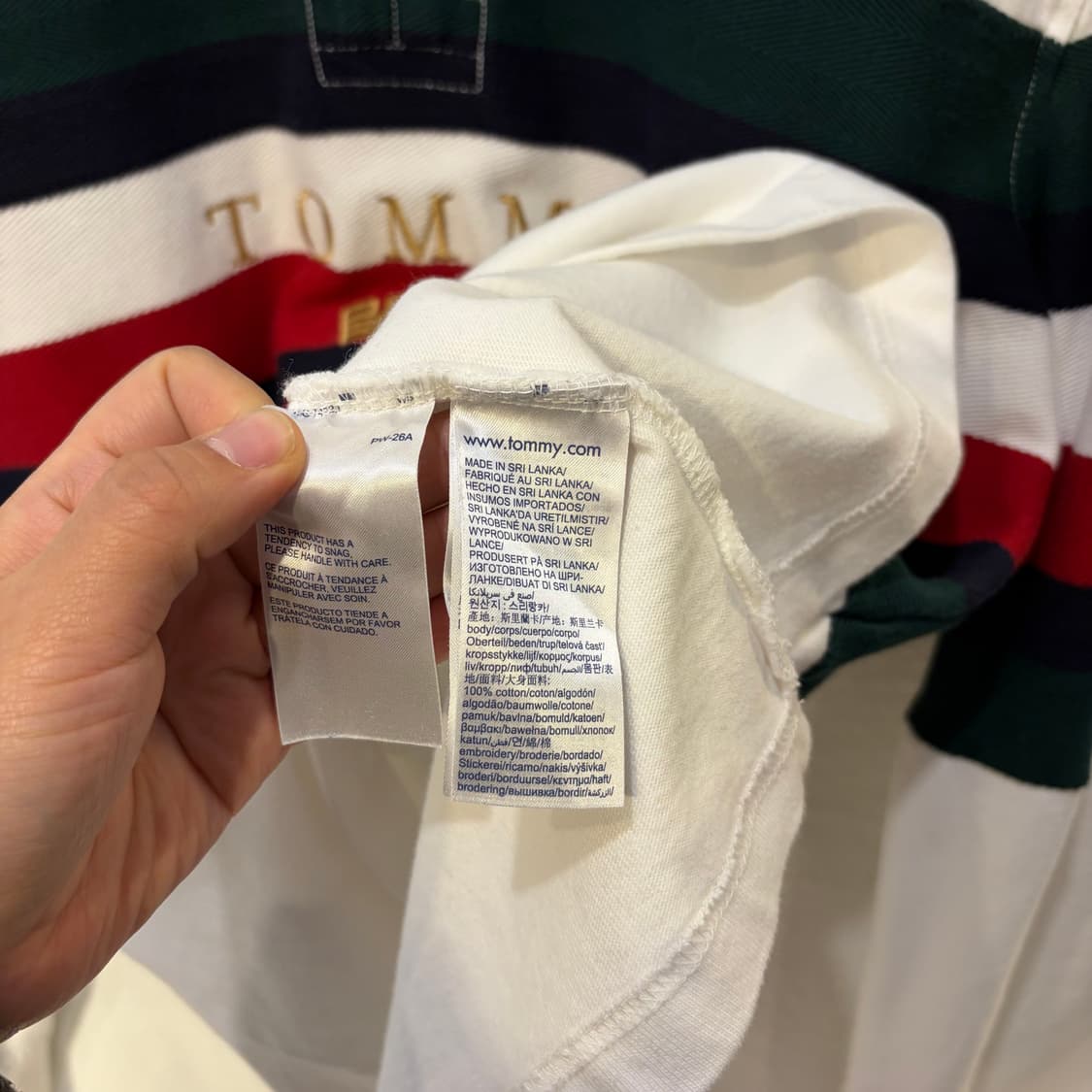 타미힐피거 올드스쿨 럭비 카라티셔츠 상품이미지4