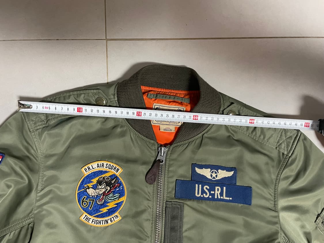 폴로 랄프로렌 L-2B 항공 점퍼 S 상품이미지8