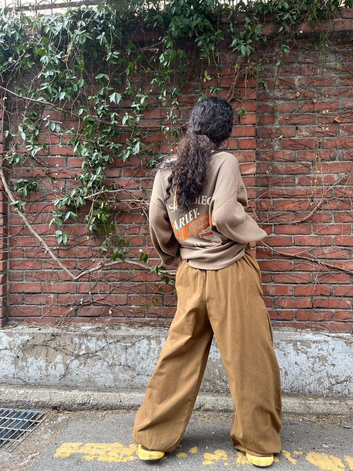 히피 에스닉 문양 와이드 벌룬 팬츠 상품이미지8