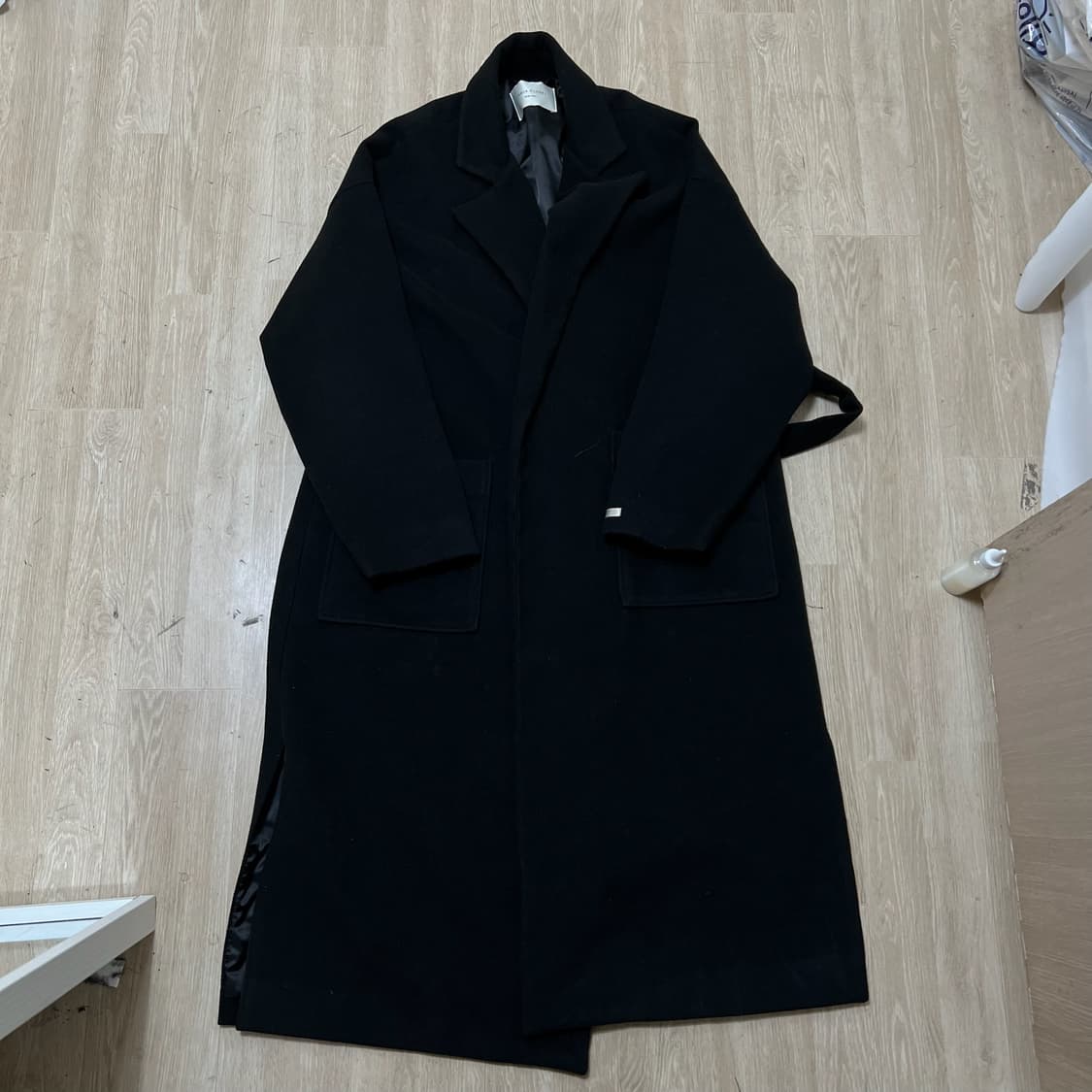 NMAJA CLOSET 뉴욕 블랙 트렌치코트 FREE  상품이미지1