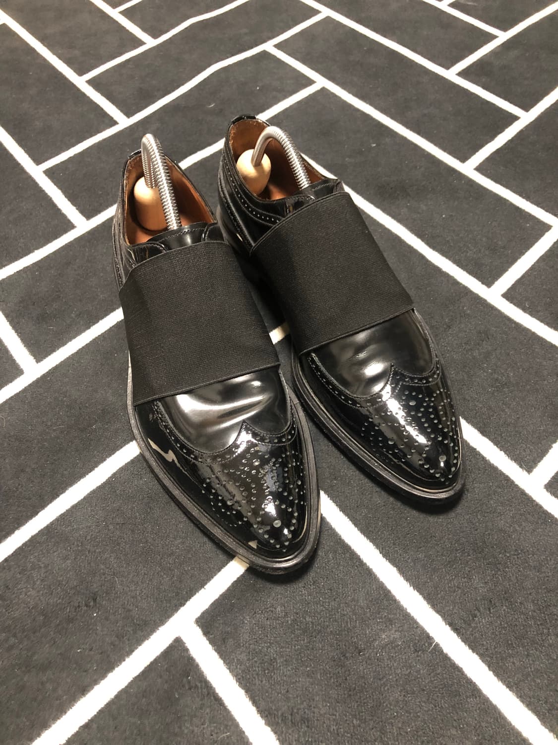 (명품횡재가)지방시 리얼가죽 리미티드 밴딩 로퍼구두/톰포드벨루티몽클레어 상품이미지4