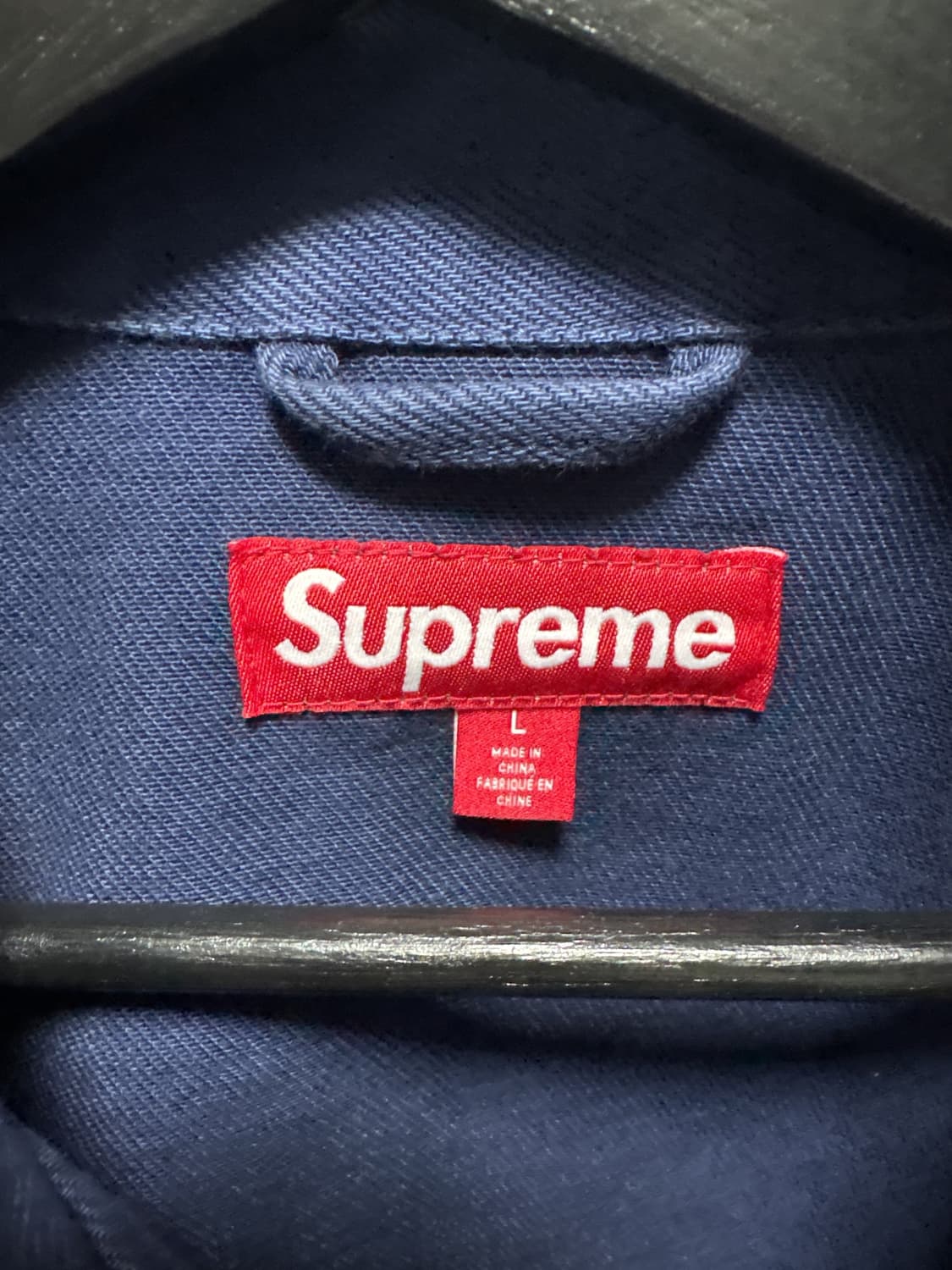 (L) 슈프림 아크데님 코치 자켓 네이비 24SS 상품이미지4