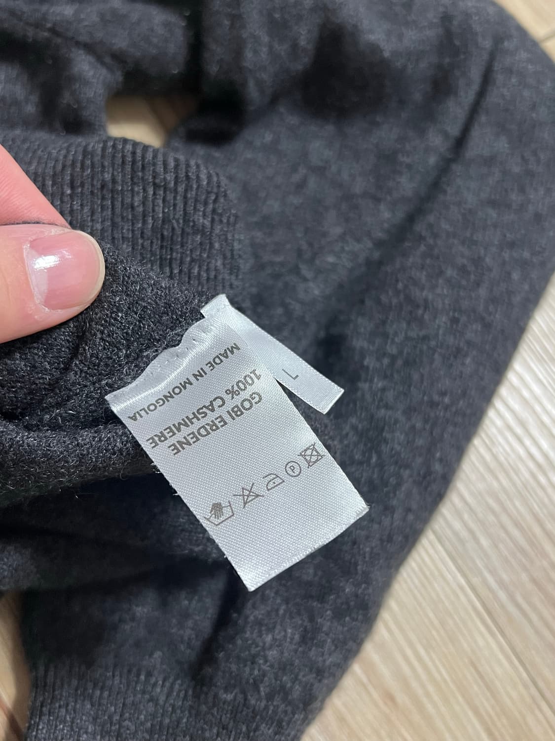 고비 캐시미어 니트 상품이미지3