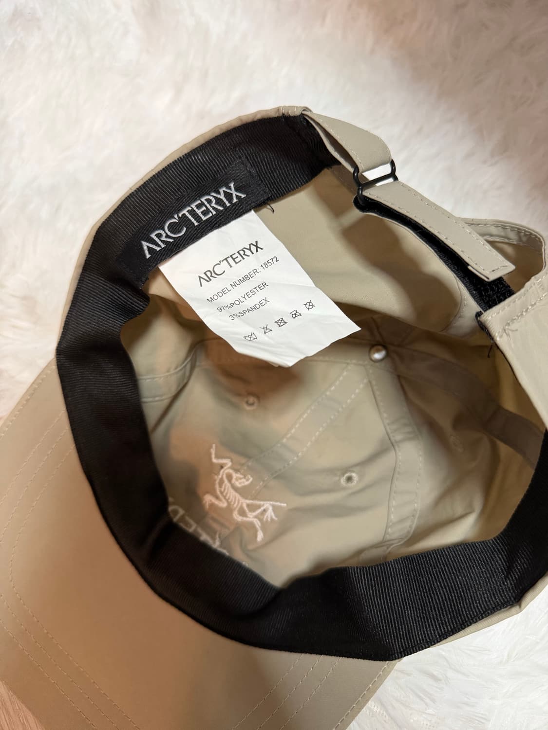 아크테릭스 베이지 볼캡 상품이미지3