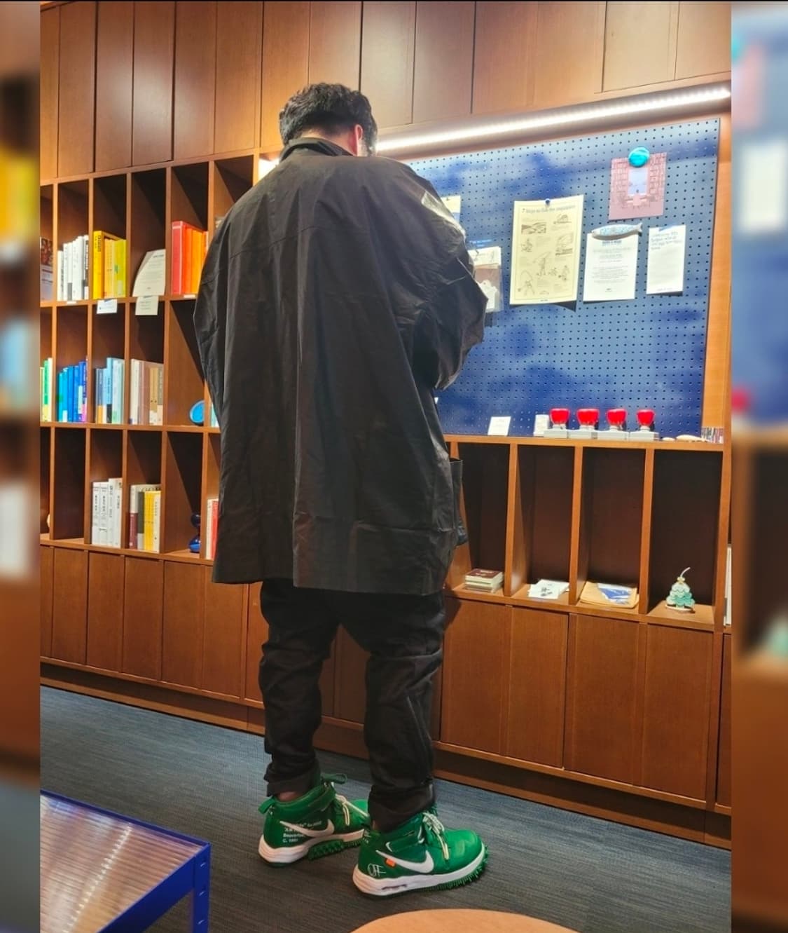 이지 갭 코티드 코튼 라이트 파카 블랙 M 상품이미지1