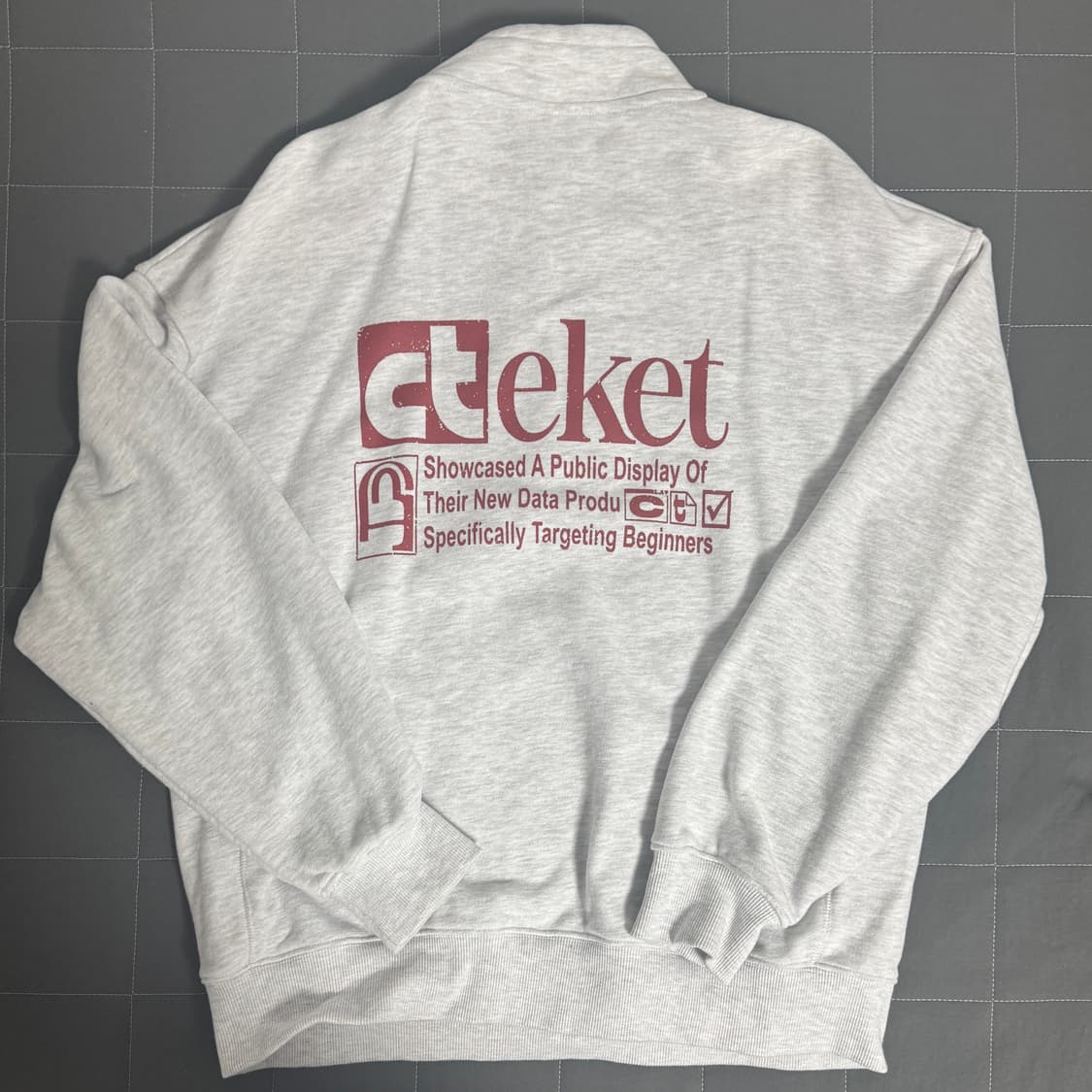 테켓 반집업 half zip-up 상품이미지2