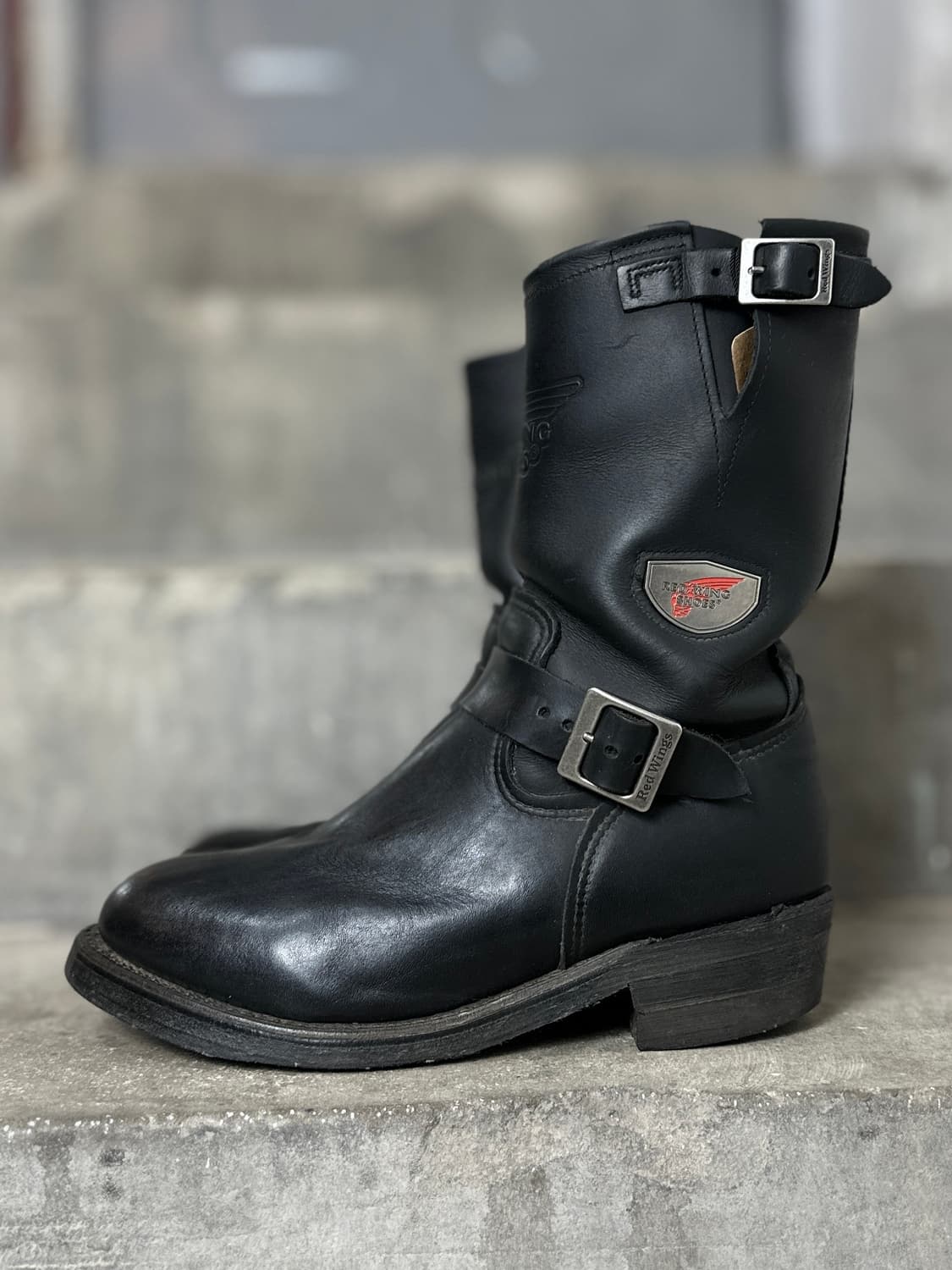 00's OG USA Made 레드윙 968 엔지니어 부츠 상품이미지5