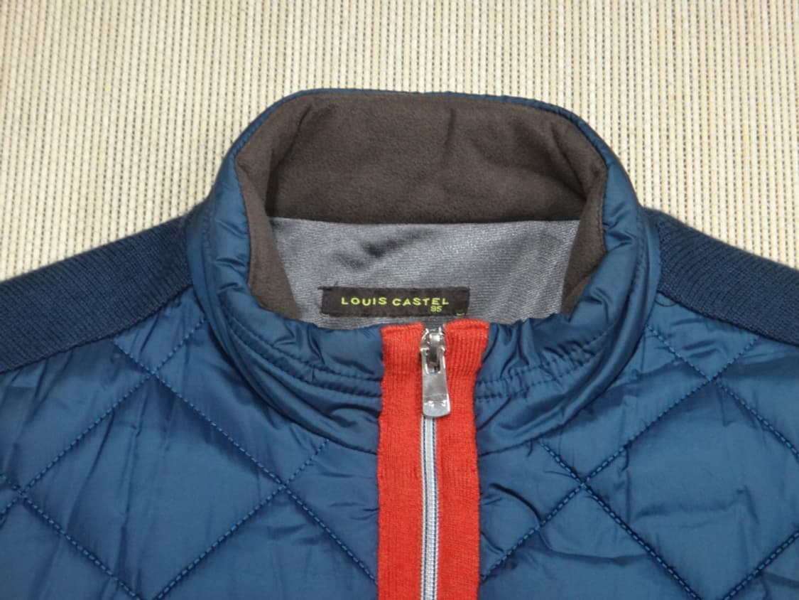 (95) 루이까스텔 골프 남성 니트 소매 패딩 집업 상품이미지6
