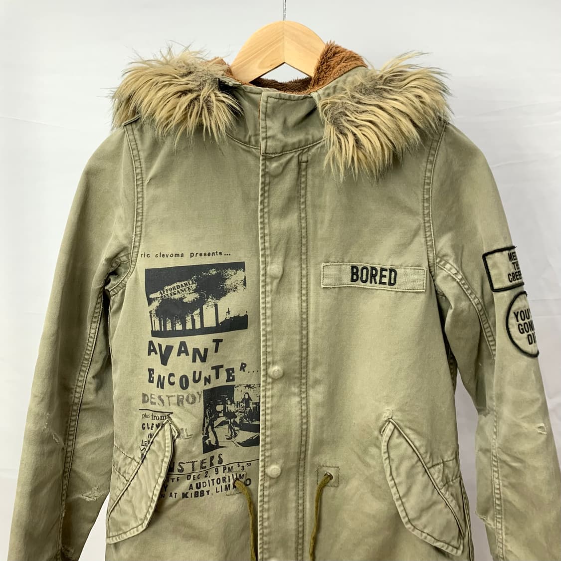 히스테릭 글래머 피쉬테일 파카 상품이미지3