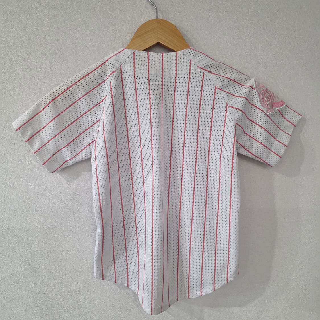 롯데자이언츠 핑크 스트라이프 유니폼 3사이즈 상품이미지7