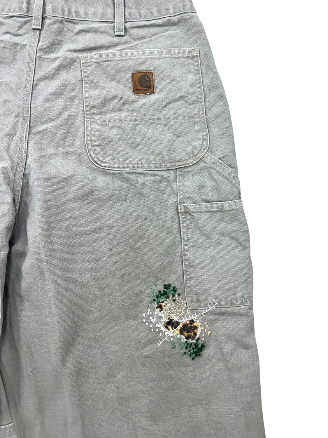 Carhartt Boro Sashiko Distressed Shorts 상품이미지5