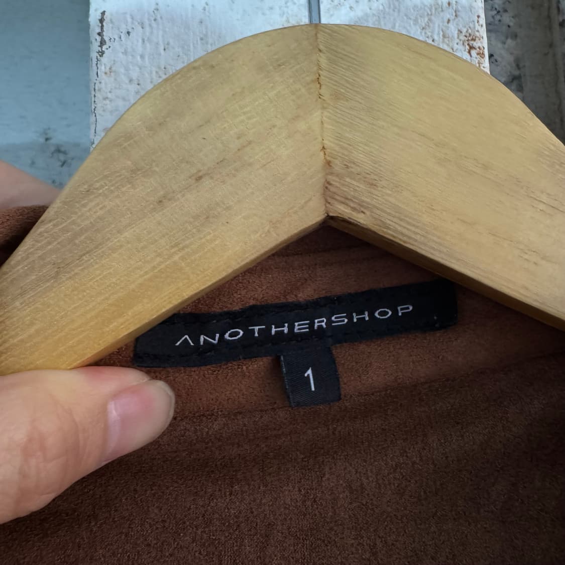 어나더샵 투포켓 웨스턴 스웨이드 셔츠 상품이미지9