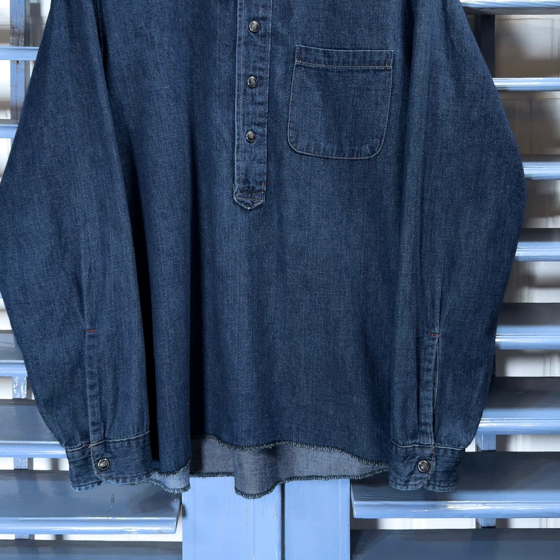 블루블루 Japan 인디고 데님 셔츠 상품이미지3