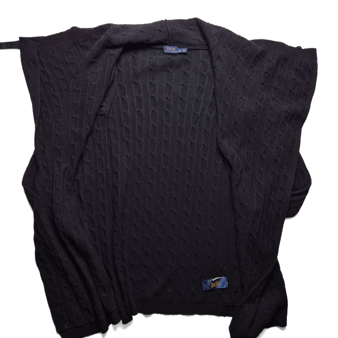 [XS] 폴로 랄프로렌 울 캐시미어 숄케이프 랩니트 상품이미지8