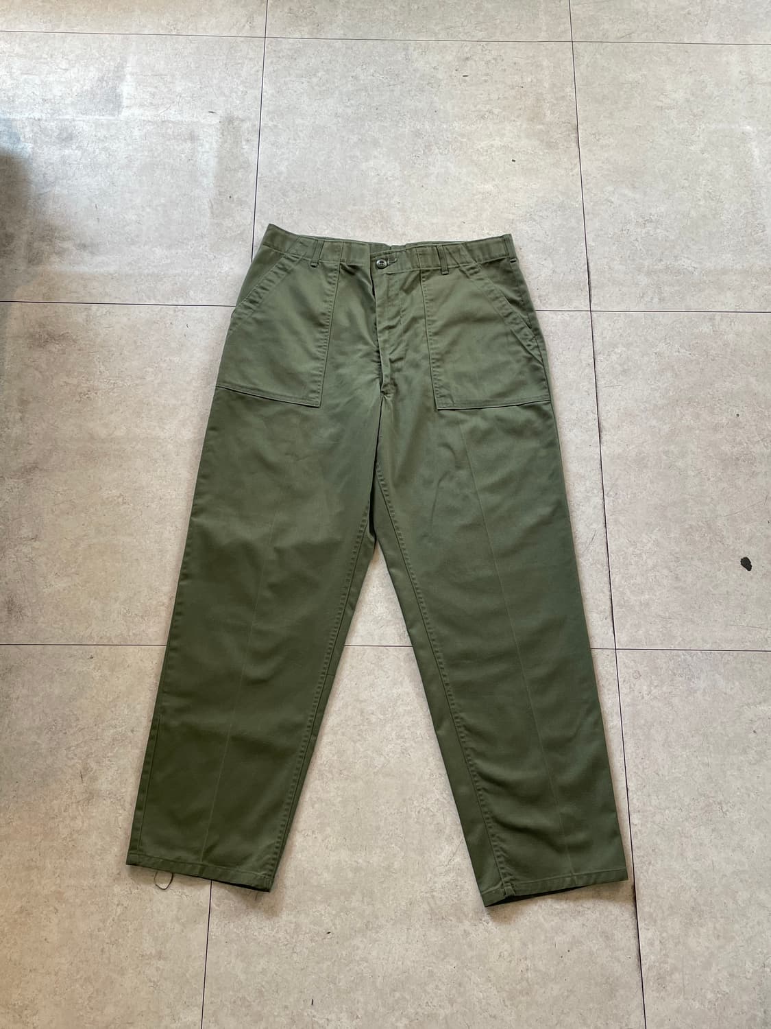 미군 og-507 퍼티그 카키 팬츠바지 상품이미지5