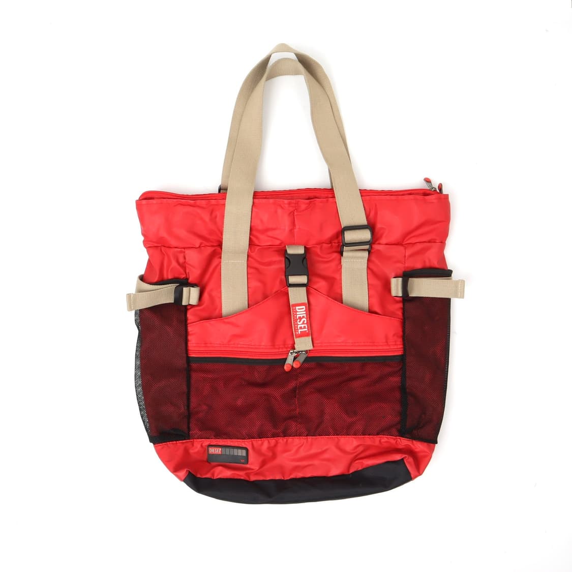 디젤 레드 2way 나일론 백 상품이미지1