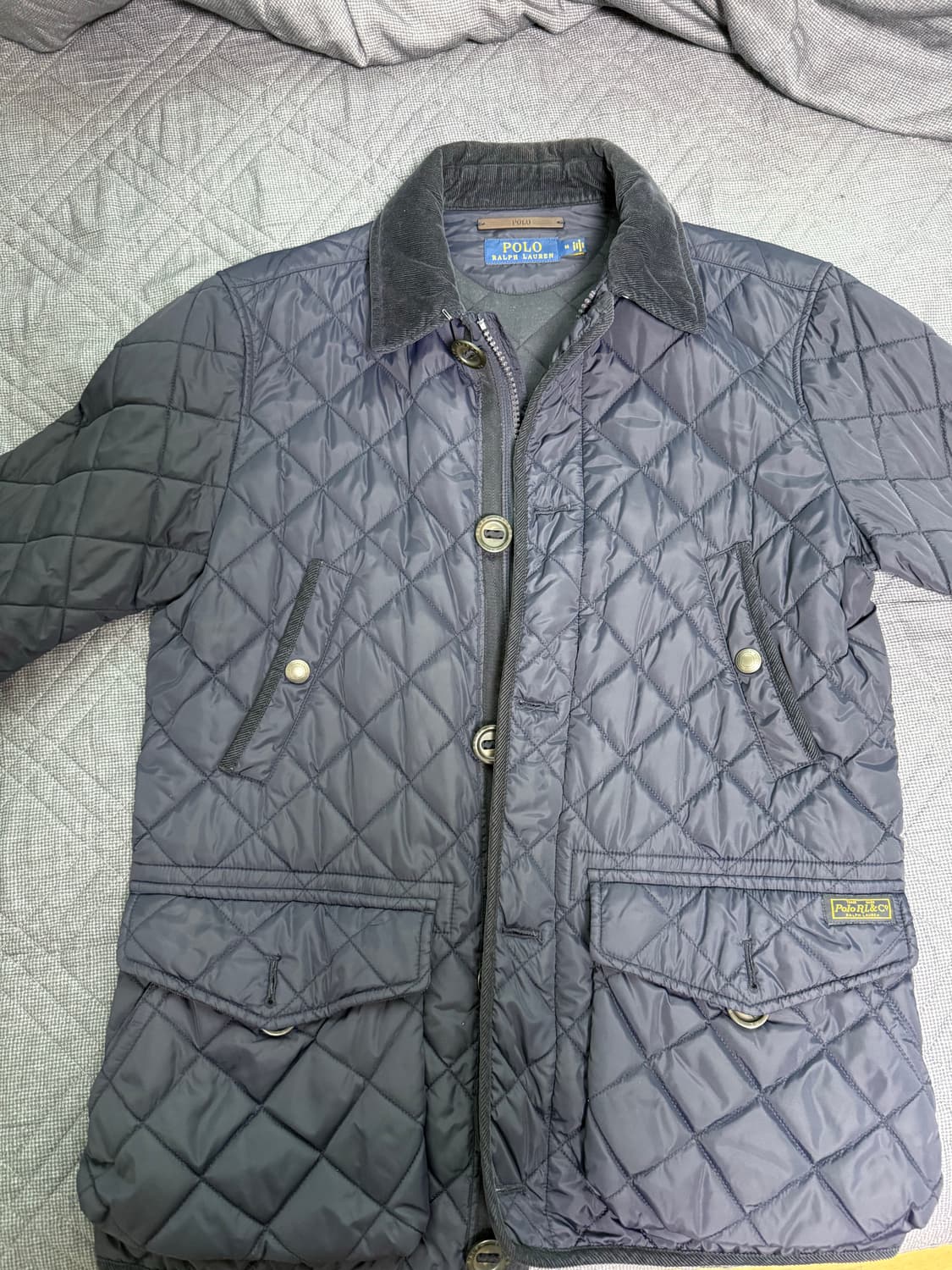 폴로 퀼팅 교환(m->L) 상품이미지1