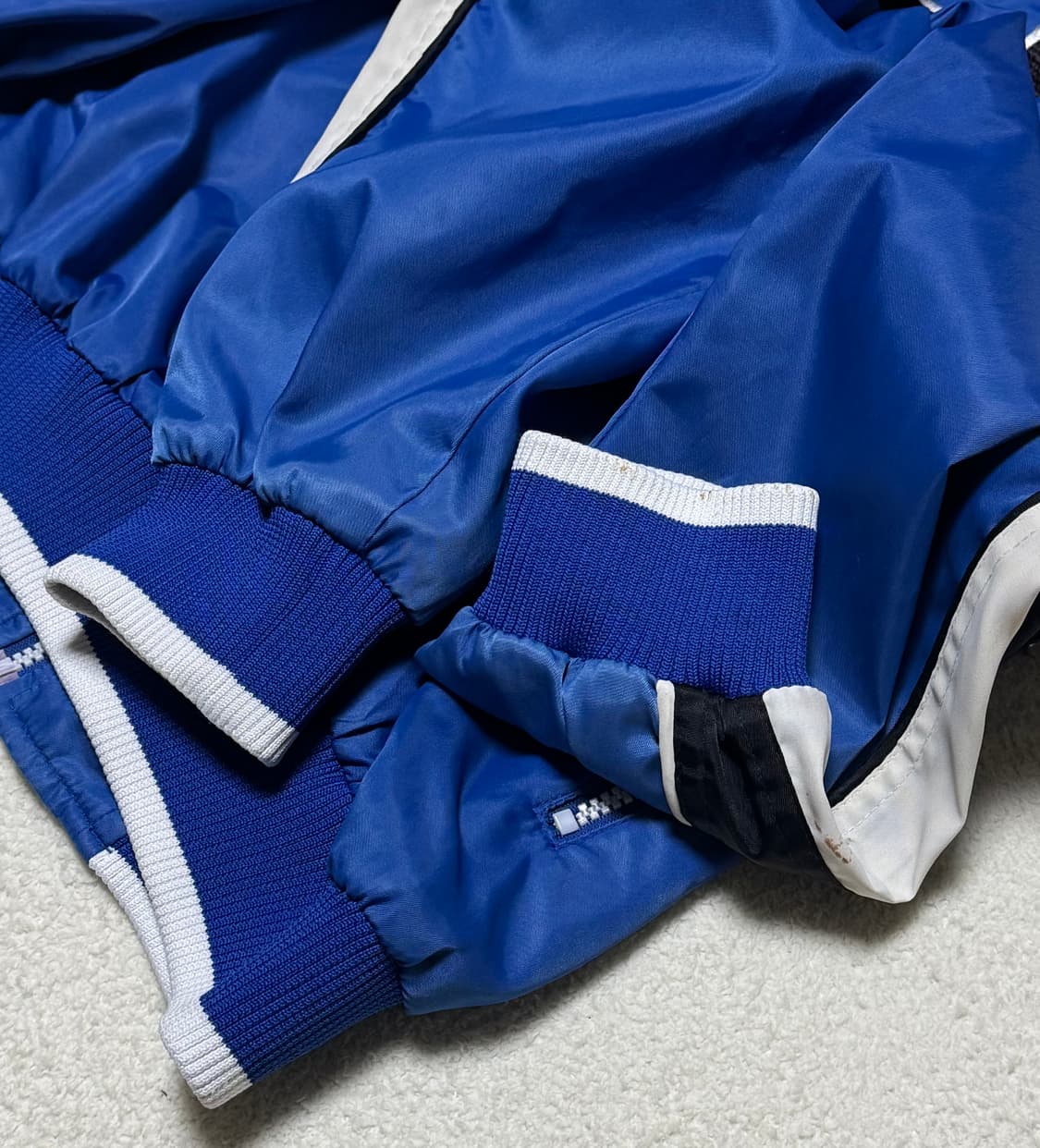 아디다스 올드스쿨 블루 바시티 윈드러너 자켓 상품이미지9