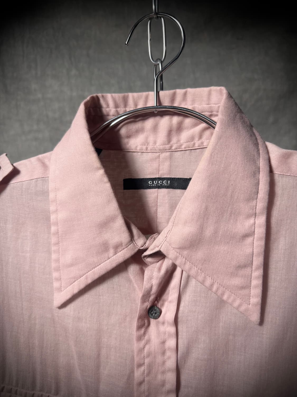 Gucci By Tom Ford Pink Safari Shirt  상품이미지4