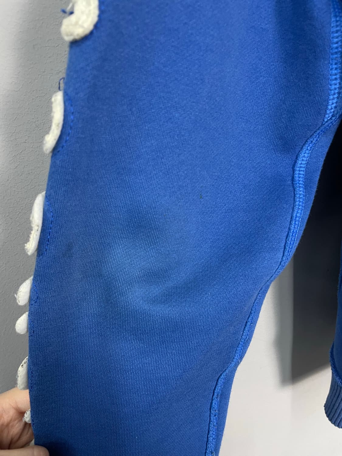 아베크롬앤피치 순록 사이드 스펠 로고 블루 후드집업 H2160 상품이미지8