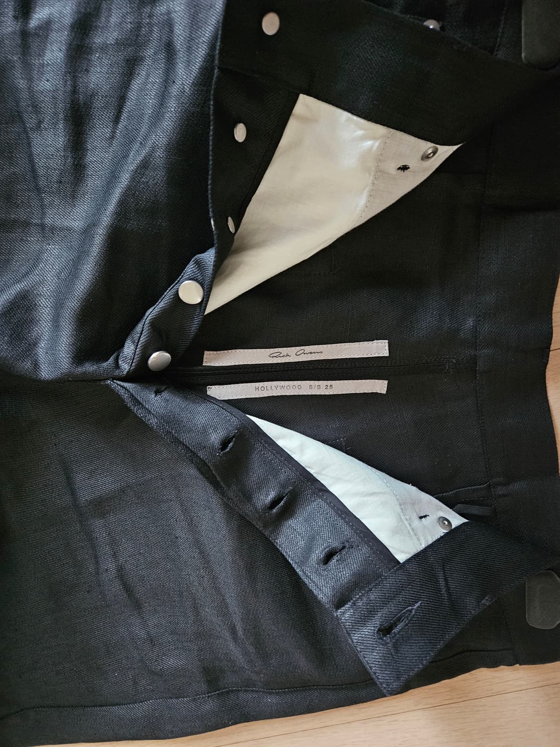 릭오웬스 25ss 할리우드 카고 볼란 팬츠 상품이미지4