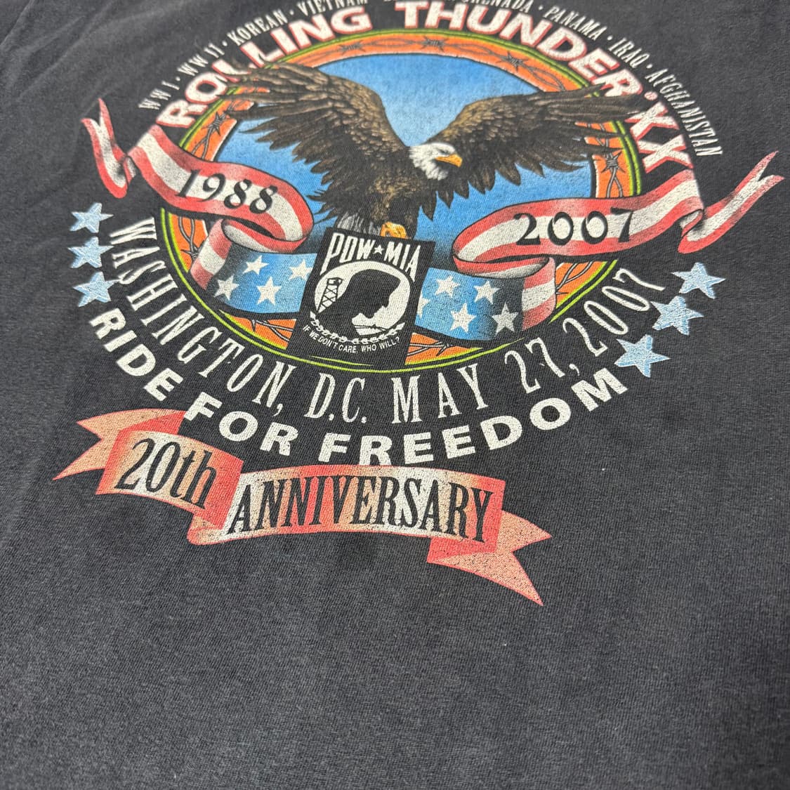 usa made 빈티지 할리데이비슨 반팔  상품이미지5